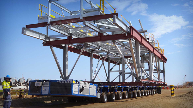 Remorque modulaire automotrice