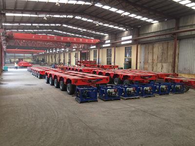 Remorque robuste à 3 essieux