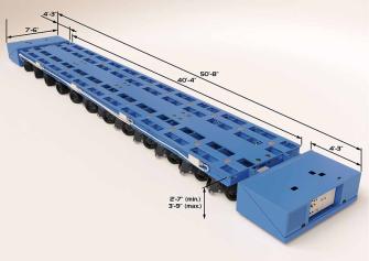 Remorque modulaire automotrice