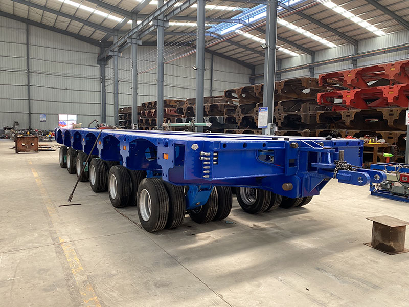 Remorque à essieu hydraulique Hydraulic Axle Trailer