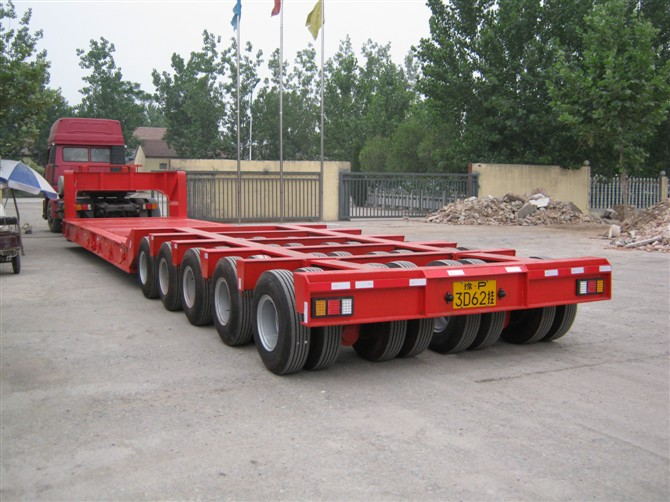 Semi-remorque surbaissée Semi Trailer Low Loader