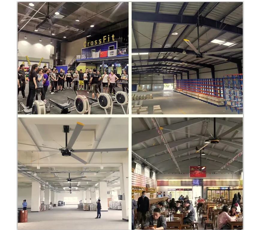 VENTILATEUR HVLS HVLS FAN