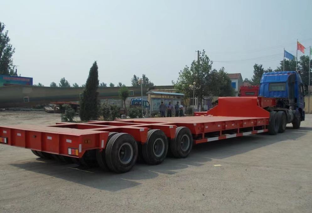 remorque surbaissée lowbed trailer