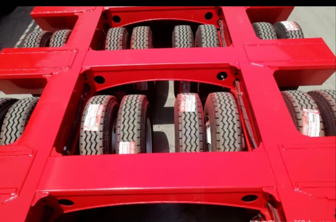 remorque surbaissée lowboy trailer