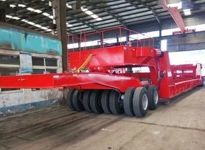remorque multi-essieux multi axle trailer